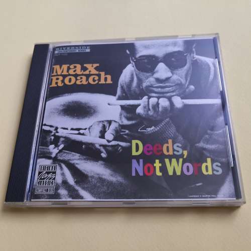 MAX ROACH DEEDS NOT WORDS 美版