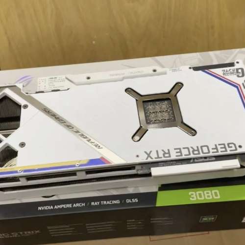 ASUS ROG Strix GeForce RTX 3080-O10G-GUNDAM White GDDR6X Graphics Card