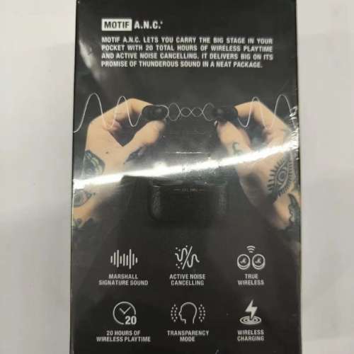 Marshall Motif A.N.C. 馬歇爾無線藍芽耳機