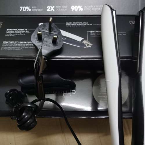 GHD platinum+ 直發夾 有線 三腳插 直發棒