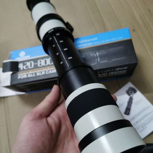 長焦 單反鏡頭 420-800mm f/8.3~16  通用接口卡扣 變焦