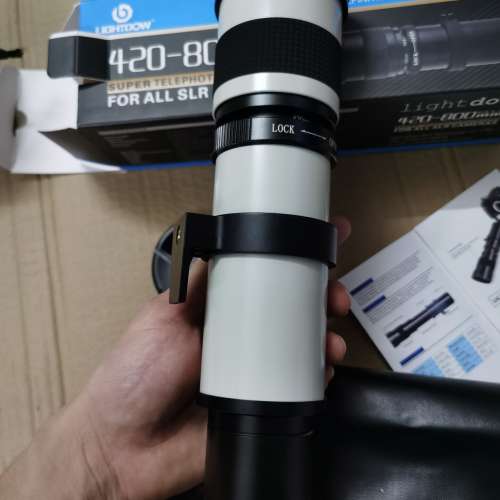 長焦 單反鏡頭 420-800mm f/8.3~16  通用接口卡扣 變焦