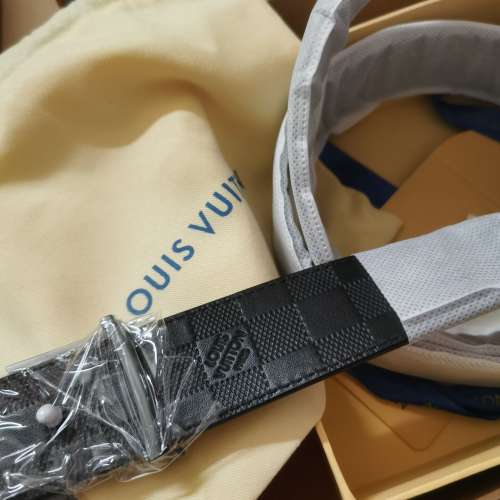 louis vuitton paris 腰帶 皮帶 全新