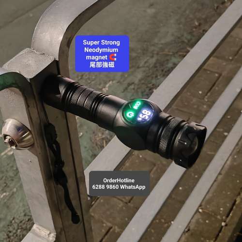 磁吸高亮手電筒 3000流明. USB-C直接充電 Magnetic 🧲 flashlight 3000 lumens.266...