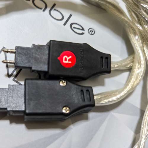 Crystal cable piccolo diamond 4 絞 4.4 出 fitear 鍍銠 hd800