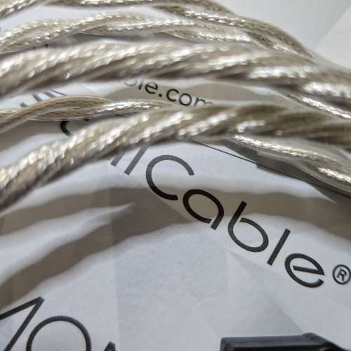 Crystal cable piccolo diamond 4 絞 4.4 出 fitear 鍍銠 hd800