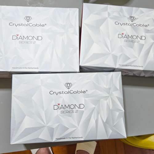 Crystal cable piccolo diamond 4 絞 4.4 出 fitear 鍍銠 hd800