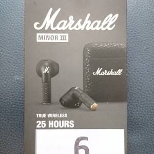 100% New Marshall Minor III ture wireless pack ser