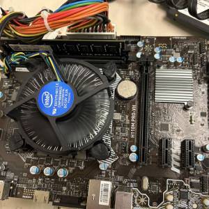 7代G4560 CPU連MSI H110M PRO-YH 8GDDR4 120GB SSD