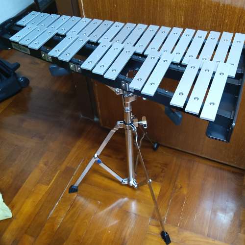 鋁板琴鍵 連支架 手敲琴 連琴架 鋼片琴 鼓和木琴 敲擊樂 Percussion sets drum and...