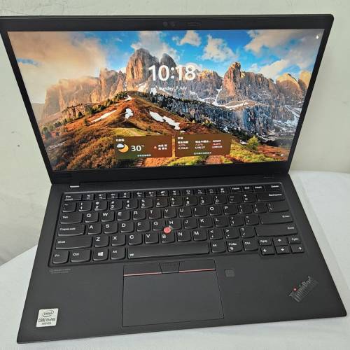 新淨2.5K屏 X1 Carbon Gen8 16g板載 ThinkPad 14" i5-10310U 16g ram 256g SSD 附帶...