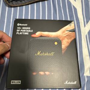 Marshall willen 黑色全新