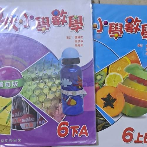 二手 小六教科書 (中英數)