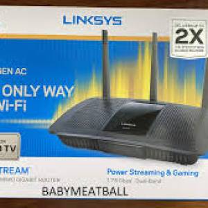 linksys next gen ac2600   全新 打開看過, 全部內部包裝齊 未接過電,未著過  全新