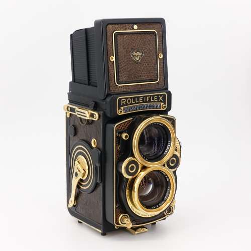 Rolleiflex 2.8F Aurum Xenotar 2.8/80mm 限量1500部金機