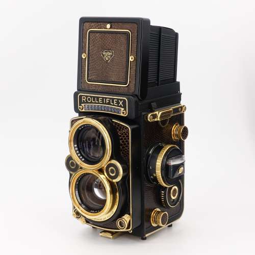 Rolleiflex 2.8F Aurum Xenotar 2.8/80mm 限量1500部金機