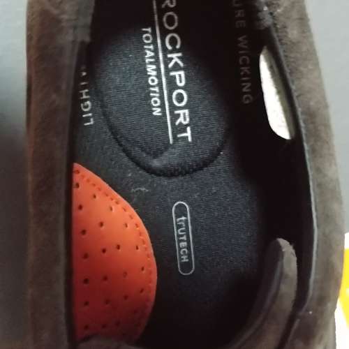 Rockport  男裝真皮氣墊皮鞋 100% 全新