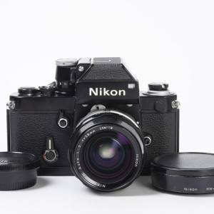 || Nikon F2 - Black with Nikkor-N 28mm F2 - Non-AI & hood ||