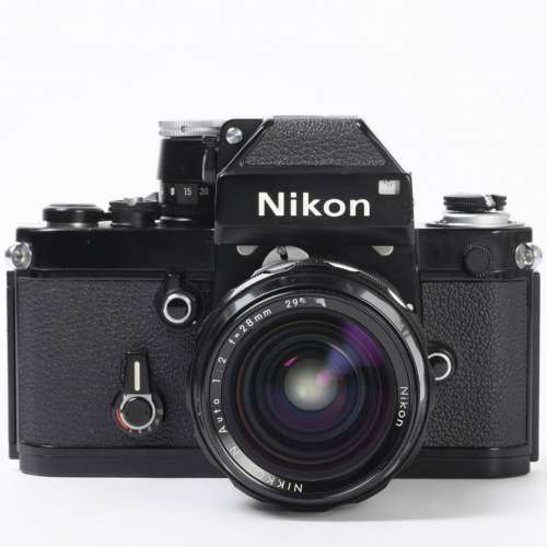 || Nikon F2 - Black with Nikkor-N 28mm F2 - Non-AI & hood ||
