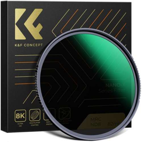 K&F Concept Nano-X MRC ND 0.9 Filter With Neewer 67mm Phone Filter Mount 濾鏡...