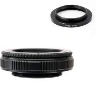 YIFENG M52 to M39 Mount Focusing Helicoid Ring Adapter (12-19MM)