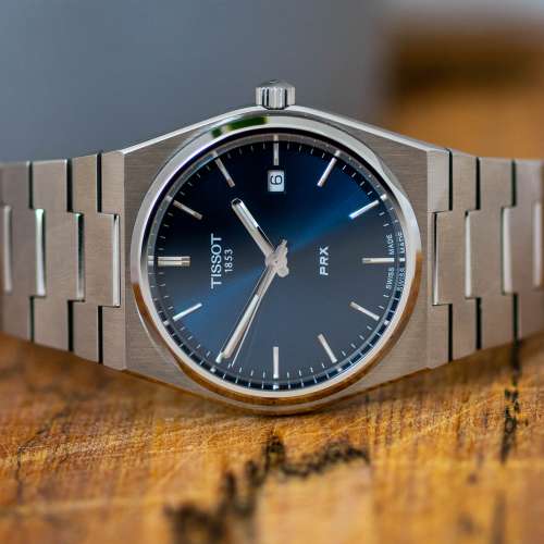 TISSOT PRX + Rubber Strap (was a birthday gift)