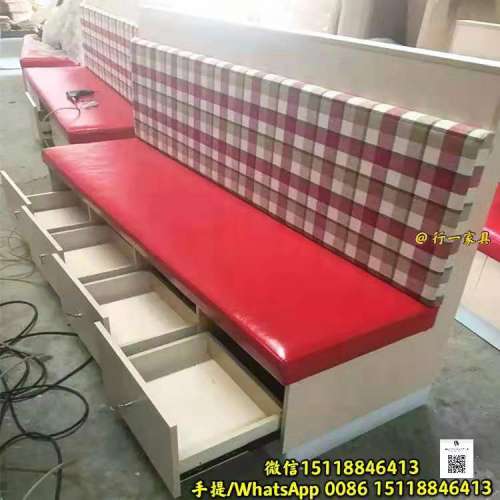 餐廳傢俬訂造，抽桶式儲物卡位梳化，卡位梳化，櫃桶儲物卡位梳化，防火證書，訂造食...