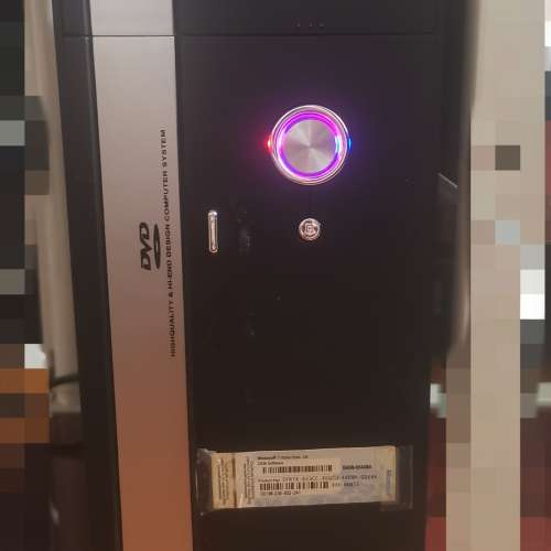 台式電腦一套，Intel I3處理器，Topcon22" Mon, 佳能三合一打印機，羅技鍵盤鼠標，...