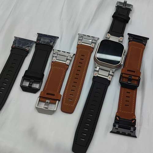 全新現貨 探索者改裝皮帶 42/44/45/49mm #錶帶#Apple Watch ultra#iPhone#hy#手錶#蘋...
