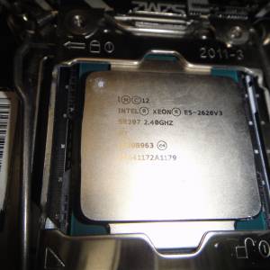 Xeon E5-2620 v3 CPU加 SZMZ X99M-G2 主版 8x2 Ram DDR4  Socket 2011