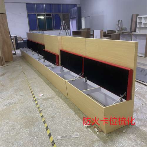 中环冰室餐厅卡位梳化，BS.7176防火卡位梳化，储物卡位梳化