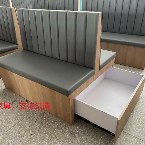 香港餐厅卡位梳化，桌子，椅子，收钱柜订造批发，内地厂家定做