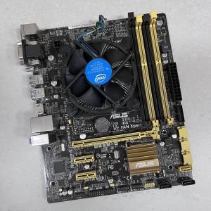 ASUS B85M-G底板 + Intel Core i7-4790