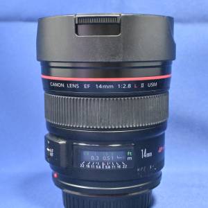 新淨 Canon 14mm F2.8 II 超廣角定焦 輕巧2.8光圈 天文 風景 拍攝一流 5D 6D R5 R6...