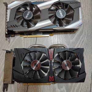 壞GTX 1060 5GB加 R9 370 2GB