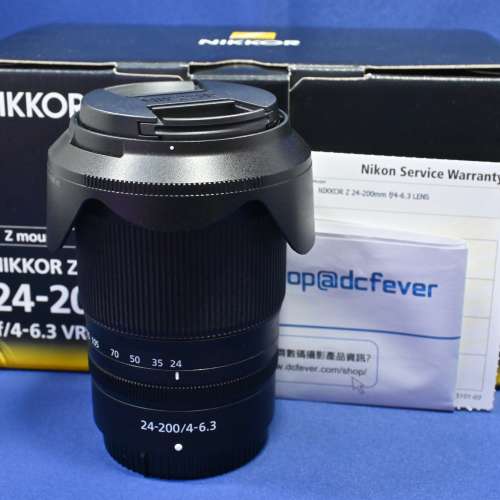 全新一樣 行貨長保 Nikon Z 24-200mm VR 天涯鏡 輕巧設計 旅行一流 新手合用 出租 ...