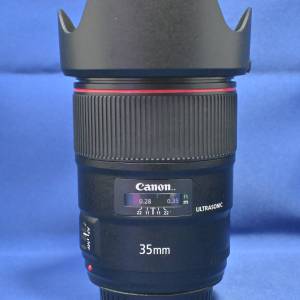 新淨 Canon 35mm F1.4 L II 第二代 大光圈 人像鏡 紅圈鏡 EF 5D 6D 7D 1D R5 R6 R8