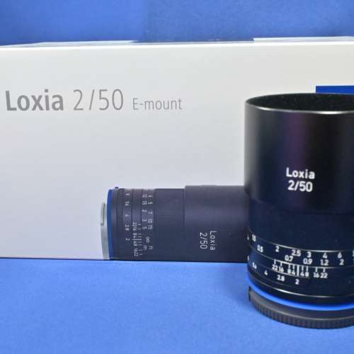 新淨 Zeiss Loxia 50mm F2 For Sony MF 手動鏡 全幅可用 輕巧設計 A7C A7R A9 A1 A...