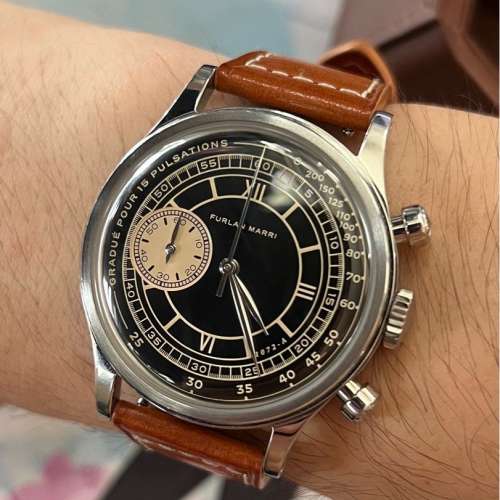 [FULL SET]平民版PP!!!Furlan Marri Nero Sabbia Ref. 1072-A 不是SEIKO CITIZEN O...