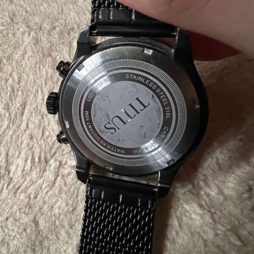 [淨錶] 鐵達時 Solvil et Titus Saber 計時石英不鏽鋼腕錶 W06-03204-003 夜光 精工...