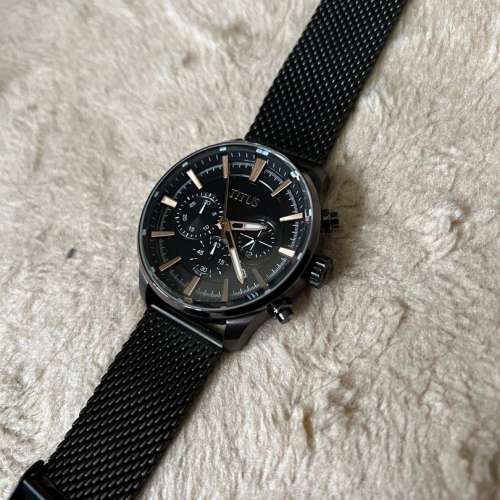 [淨錶] 鐵達時 Solvil et Titus Saber 計時石英不鏽鋼腕錶 W06-03204-003 夜光 精工...