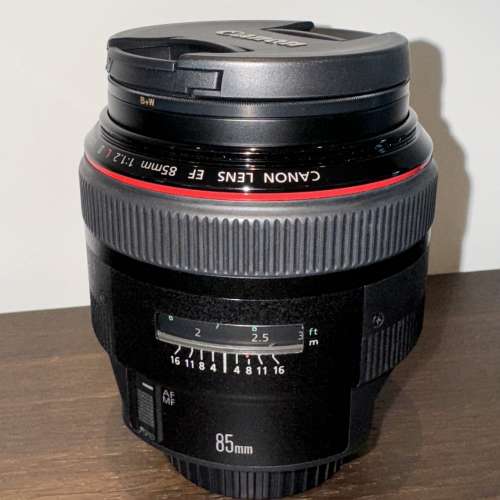 99%新canon ef 85mm f/1.2L ii USM