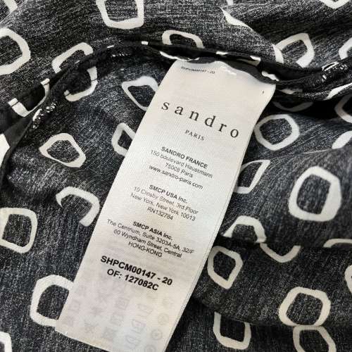 Sandro Paris Long Sleeve Shirt