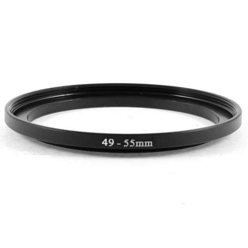 49mm - 55mm Aluminum Step-Up Ring (濾鏡接環)