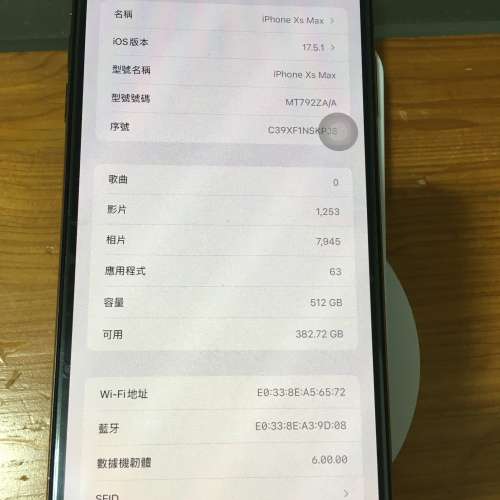 95%新iPhone XS Max 512GB