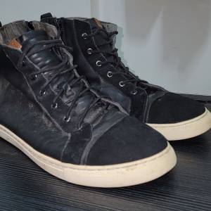 Jimmy Black 黑色 休閒運動鞋 Shoe US Size 9 UK 8 EU 43 Black Color Casual Snea...