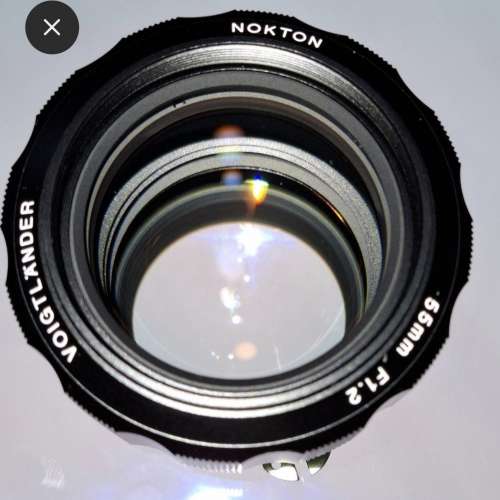Voigtlander Nokton 55mm f1.2 SLIIs for Nikon (購自日本) 可用於數碼機及菲林機