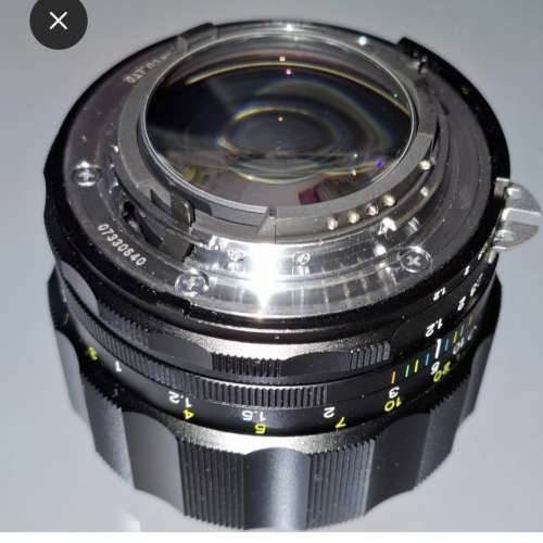 Voigtlander Nokton 55mm f1.2 SLIIs for Nikon (購自日本) 可用於數碼機及菲林機