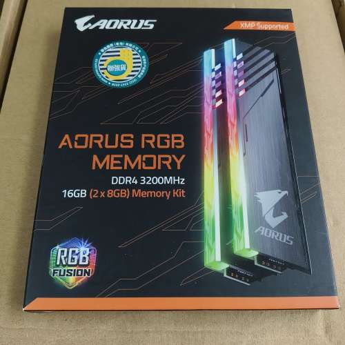AORUS RGB DDR4 3200MHz 16G (8G x 2)