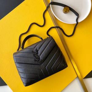 YSL LOULOU SMALL IN QUILTED LEATHER  ENVELOPE BAG信封包